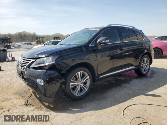 2015 Lexus RX 350 with VIN 2T2ZK1BAXFC150043, listed as a Copart auction lot 50952395 with 122,155 mi miles and Salvage Title. Bid and sale history available at DreamBid. Image 1.