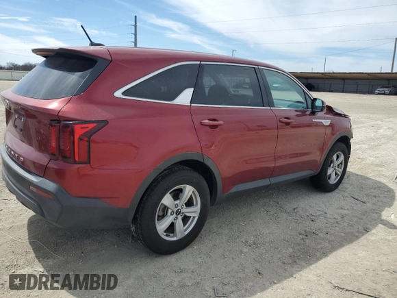 2021 Kia Sorento LX z VIN 5XYRGDLC6MG045413, wystawiony jako Copart lot #48747905 z przebiegiem 60 090 mil mil oraz Szkoda całkowita • Salvage title. Historia ofert i sprzedaży dostępna na DreamBid. Obrazek 3.
