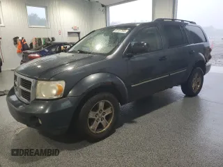 2007 Dodge Durango SLT with VIN 1D8HB48P77F577445, listed as a Copart auction lot 61157995 with 235,177 mi miles and Salvage title. Bid and sale history available at DreamBid. Image 1.