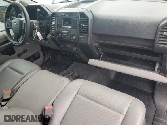 2018 Ford F-150 XL with VIN 1FTMF1CB5JKE71859, listed as a Copart auction lot 59614905 with 112,757 mi miles and Salvage title. Bid and sale history available at DreamBid. Image 8.