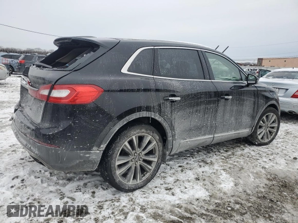 2017 Lincoln MKX Reserve with VIN 2LMPJ8LP8HBL38159, listed as a Copart auction lot 88976515 with 83,205 mi miles and Salvage title. Bid and sale history available at DreamBid. Image 3.
