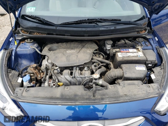 2016 Hyundai Accent SE with VIN KMHCT4AE6GU011184, listed as a Copart auction lot 60473493 with 80,848 mi miles. Bid and sale history available at carsss.com. Image 11.
