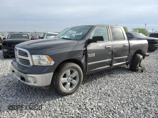 2018 Ram 1500 Big Horn with VIN 1C6RR7LG4JS343504, listed as a Copart auction lot 52870585 with 102,262 mi miles and Clean title. Bid and sale history available at DreamBid. Image 1.
