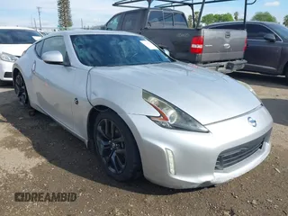 2018 Nissan 370Z Sport with VIN JN1AZ4EH7JM572602, listed as a IAAI auction lot 41902662 with 76,262 mi miles and . Bid and sale history available at DreamBid. Image 1.
