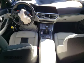 2021 BMW M3 with VIN WBS53AY01MFK81180, listed as a Copart auction lot 72774513 with 16,749 mi miles and Salvage Title. Bid and sale history available at carsss.com. Image 8.