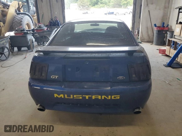 2004 Ford Mustang GT Deluxe with VIN 1FAFP42X74F102069, listed as a Copart auction lot 62873065 with 174,250 mi miles and Clean title. Bid and sale history available at DreamBid. Image 6.