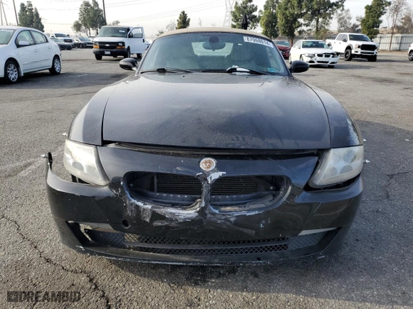 2007 BMW Z4 3.0si with VIN 4USBU535X7LX02993, listed as a Copart auction lot 87068014 with NaN miles and Salvage Title. Bid and sale history available at carsss.com. Image 5.