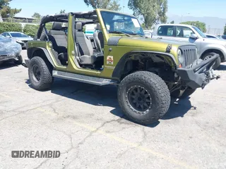2007 Jeep Wrangler Unlimited X with VIN 1J4GA39167L123362, listed as a IAAI auction lot 42700109 with Not provided miles and . Bid and sale history available at DreamBid. Image 1.