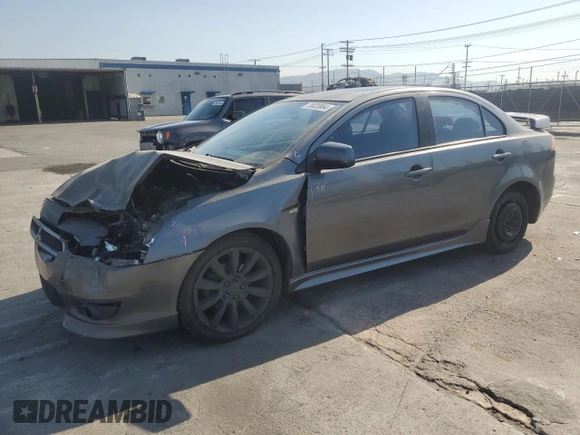 2009 Mitsubishi Lancer GTS with VIN JA3AU86W59U001099, listed as a Copart auction lot 73023864 with 200,554 mi miles and Salvage Title. Bid and sale history available at carsss.com. Image 1.