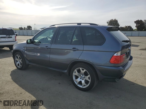 2003 BMW X5 4.4i with VIN 5UXFB33583LH49887, listed as a Copart auction lot 49739465 with 178,534 mi miles and Clean Title. Bid and sale history available at carsss.com. Image 2.
