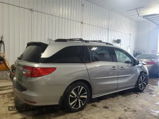 2018 Honda Odyssey Elite с VIN 5FNRL6H98JB036459, выставлен на аукционе Copart как лот 54231155 с пробегом 54 818 миль миль и Списание • Salvage title. История ставок и продаж доступна на DreamBid. Изображение 3.