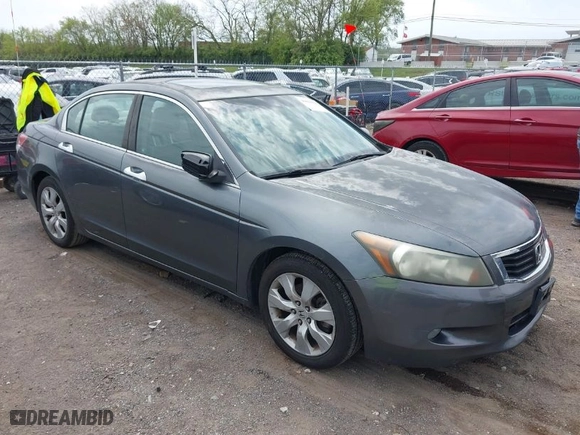 2009 Honda Accord Sdn EX-L with VIN 5KBCP36899B502691, listed as a IAAI auction lot 42036521 with 215,574 mi miles. Bid and sale history available at carsss.com. Image 1.