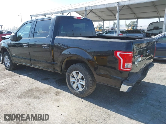 2016 Ford F-150 XL with VIN 1FTEW1CP7GKF05695, listed as a IAAI auction lot 42673645 with 134,368 mi miles and . Bid and sale history available at DreamBid. Image 3.