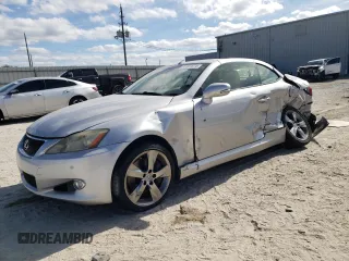 2010 Lexus IS with VIN JTHFE2C26A2503430, listed as a Copart auction lot 81501874 with 158,846 mi miles and Salvage Title. Bid and sale history available at carsss.com. Image 1.