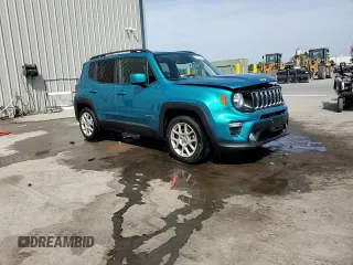 2020 Jeep Renegade Latitude with VIN ZACNJABB9LPL25409, listed as a Copart auction lot 53675525 with 82,702 mi miles and Salvage Title. Bid and sale history available at carsss.com. Image 14.