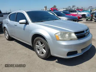 2012 Dodge Avenger SXT with VIN 1C3CDZCB8CN194999, listed as a IAAI auction lot 42385850 with 157,100 mi miles and . Bid and sale history available at DreamBid. Image 1.