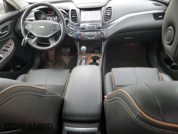 2014 Chevrolet Impala LT with VIN 1G1125S32EU165740, listed as a Copart auction lot 84630694 with 128,215 mi miles and Salvage Title. Bid and sale history available at DreamBid. Image 8.