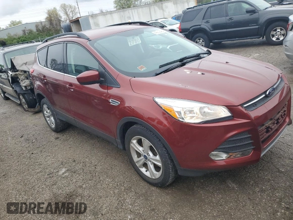 2016 Ford Escape SE with VIN 1FMCU0GX6GUC56565, listed as a Copart auction lot 49806464 with 54,637 mi miles and Salvage Title. Bid and sale history available at carsss.com. Image 4.