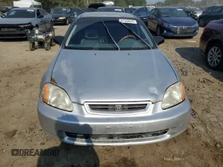 1996 Honda Civic CX with VIN 2HGEJ632XTH118948, listed as a Copart auction lot 67558074 with 172,034 mi miles and Salvage Title. Bid and sale history available at carsss.com. Image 5.