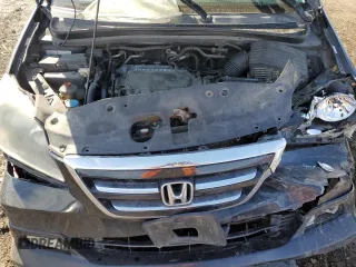2006 Honda Odyssey TOURING with VIN 5FNRL38876B069580, listed as a Copart auction lot 47359635 with 206,372 mi miles and Salvage Title. Bid and sale history available at carsss.com. Image 12.