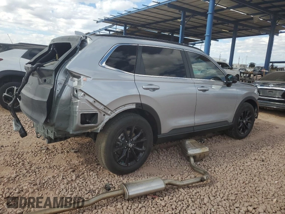 2024 Honda CR-V Sport with VIN 7FARS5H57RE028086, listed as a Copart auction lot 88360525 with 6,211 mi miles and Salvage Title. Bid and sale history available at DreamBid. Image 3.