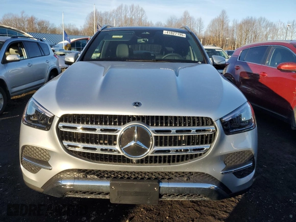 2025 Mercedes-Benz GLE 350 with VIN 4JGFB4FB9SB331036, listed as a Copart auction lot 41827195 with 279 mi miles and Salvage title. Bid and sale history available at DreamBid. Image 5.