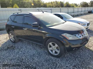 2005 Nissan Murano S with VIN JN8AZ08W55W410871, listed as a Copart auction lot 74467374 with 123,900 mi miles and Salvage Title. Bid and sale history available at carsss.com. Image 4.