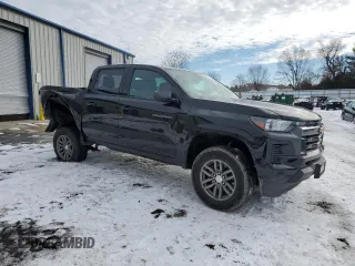 2023 Chevrolet Colorado 2WD LT with VIN 1GCGSCEC0P1123797, listed as a Copart auction lot 41610745 with 35,637 mi miles and Salvage title. Bid and sale history available at DreamBid. Image 4.