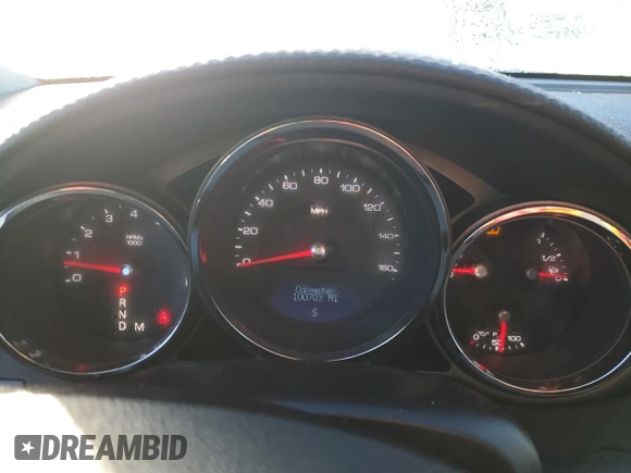 2013 Cadillac CTS with VIN 1G6DM5E36D0173553, listed as a Copart auction lot 84142504 with 100,703 mi miles and Salvage Title. Bid and sale history available at DreamBid. Image 9.