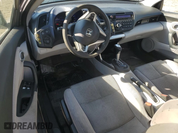 2012 Honda CR-Z with VIN JHMZF1D49CS005245, listed as a Copart auction lot 80235854 with 166,389 mi miles and Salvage title. Bid and sale history available at DreamBid. Image 8.