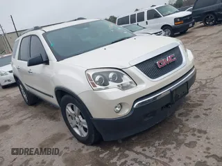 2010 GMC Acadia SL with VIN 1GKLRKED6AJ177937, listed as a IAAI auction lot 41437086 with 221,505 mi miles. Bid and sale history available at carsss.com. Image 1.