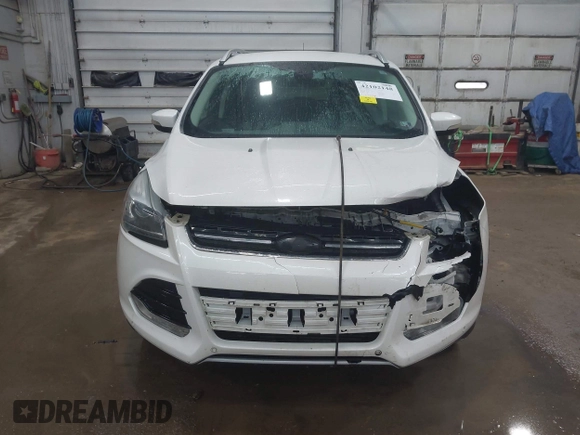 2014 Ford Escape Titanium with VIN 1FMCU9J90EUD21552, listed as a IAAI auction lot 42102148 with 183,539 mi miles. Bid and sale history available at carsss.com. Image 12.