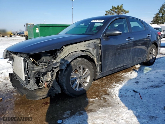 2020 Kia Optima SE with VIN 5XXGT4L34LG437408, listed as a Copart auction lot 88362005 with 57,103 mi miles and Salvage Title. Bid and sale history available at carsss.com. Image 1.