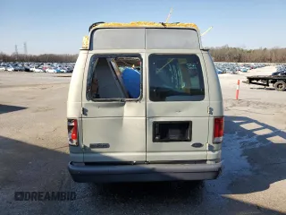 2006 Ford Econoline Passenger XL with VIN 1FMRE11W96HB04509, listed as a Copart auction lot 47960365 with 164,737 mi miles and Salvage Title. Bid and sale history available at DreamBid. Image 6.