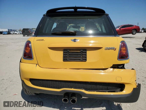 2007 MINI Hardtop S with VIN WMWMF73567TL90141, listed as a Copart auction lot 50103625 with 88,702 mi miles and Non Repairable. Bid and sale history available at DreamBid. Image 6.