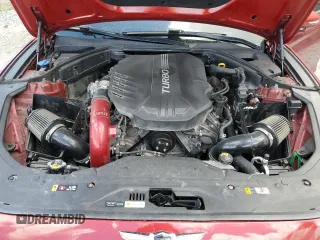 2021 Genesis G70 3.3T with VIN KMTG34LE4MU076356, listed as a Copart auction lot 50625765 with 33,510 mi miles and Salvage Title. Bid and sale history available at carsss.com. Image 13.