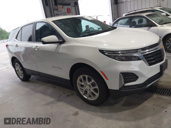2022 Chevrolet Equinox LT z VIN 2GNAXKEV8N6118013, wystawiony jako IAAI lot #42306755 z przebiegiem 76 669 mil mil oraz . Historia ofert i sprzedaży dostępna na DreamBid. Obrazek 1.