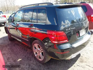 2015 Mercedes-Benz GLK-Class GLK 350 with VIN WDCGG8JB2FG349860, listed as a IAAI auction lot 41863818 with 1 mi miles. Bid and sale history available at carsss.com. Image 3.