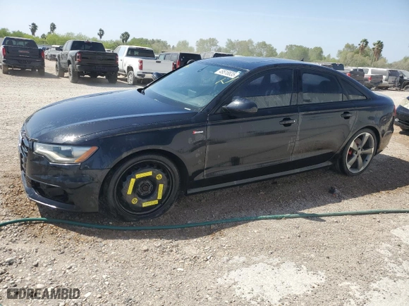 2014 Audi A6 3.0T Prestige with VIN WAUHGAFC5EN125377, listed as a Copart auction lot 49518835 with 128,309 mi miles and Clean Title. Bid and sale history available at carsss.com. Image 1.