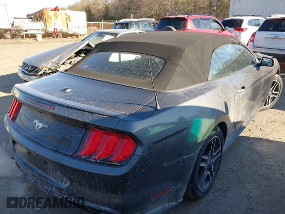 2018 Ford Mustang EcoBoost Premium with VIN 1FATP8UH7J5111677, listed as a IAAI auction lot 41427830 with 141,793 mi miles and . Bid and sale history available at carsss.com. Image 4.