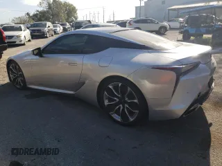 2021 Lexus LC 500h with VIN JTHAP5AY1MA103976, listed as a Copart auction lot 74174914 with Not provided miles and Non repairable. Bid and sale history available at DreamBid. Image 2.