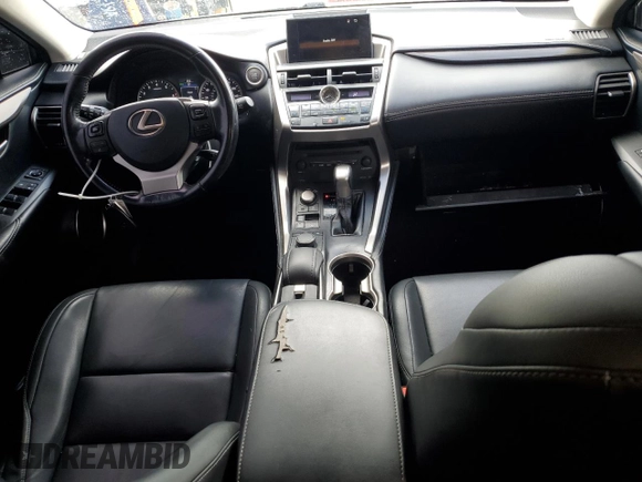2017 Lexus NX with VIN JTJYARBZ6H2061463, listed as a Copart auction lot 48056615 with 147,648 mi miles and Salvage Title. Bid and sale history available at carsss.com. Image 8.