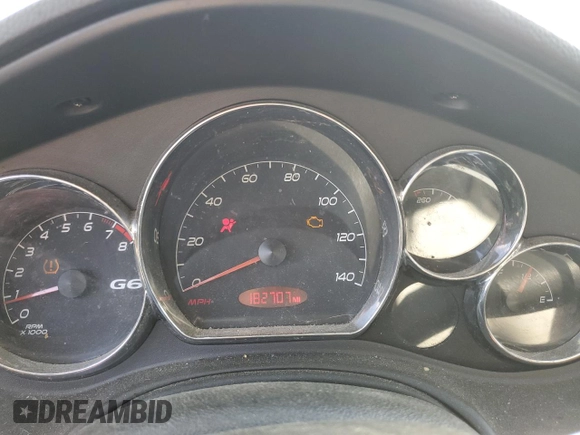 2008 Pontiac G6 1SV Value Leader with VIN 1G2ZF57B684207480, listed as a Copart auction lot 51839065 with 182,707 mi miles and Salvage Title. Bid and sale history available at carsss.com. Image 9.