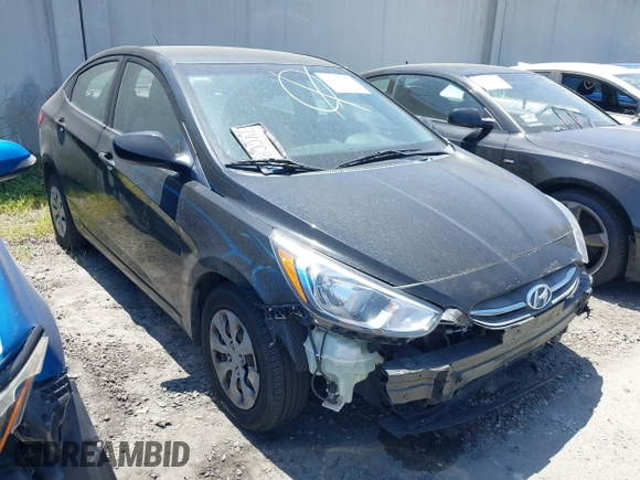 2016 Hyundai Accent SE with VIN KMHCT4AEXGU050845, listed as a IAAI auction lot 42139273 with 57,864 mi miles and . Bid and sale history available at DreamBid. Image 1.
