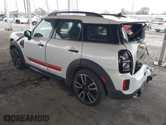 2024 MINI Countryman John Cooper Works with VIN WMZ33BS03R3R53245, listed as a IAAI auction lot 41759752 with 22,574 mi miles and . Bid and sale history available at DreamBid. Image 3.