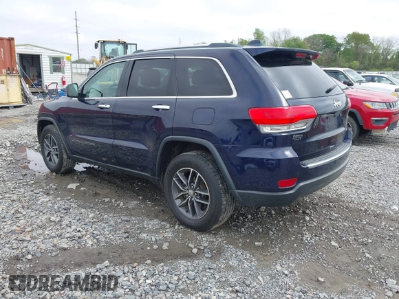 2017 Jeep Grand Cherokee Limited with VIN 1C4RJEBG0HC678706, listed as a IAAI auction lot 41933559 with 145,455 mi miles. Bid and sale history available at carsss.com. Image 3.