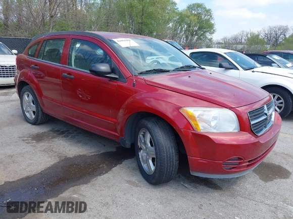 2007 Dodge Caliber SXT with VIN 1B3HB48B87D558516, listed as a IAAI auction lot 42004401 with 217,733 mi miles and . Bid and sale history available at DreamBid. Image 1.