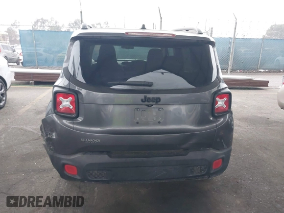 2017 Jeep Renegade Altitude with VIN ZACCJABBXHPG46666, listed as a IAAI auction lot 40976066 with 80,614 mi miles and . Bid and sale history available at DreamBid. Image 16.