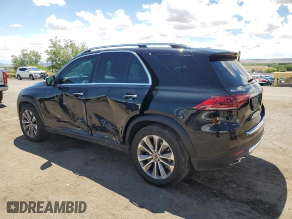 2021 Mercedes-Benz GLE 350 with VIN 4JGFB4KB0MA410674, listed as a Copart auction lot 56299965 with 58,675 mi miles and Salvage title. Bid and sale history available at DreamBid. Image 2.