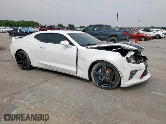 2018 Chevrolet Camaro 2SS with VIN 1G1FH1R77J0126746, listed as a Copart auction lot 57275265 with 87,593 mi miles and Salvage title. Bid and sale history available at DreamBid. Image 4.